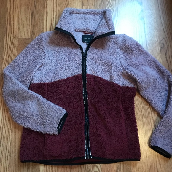 Lucky Brand Sweaters - Lucky brand fuzzy sherpa